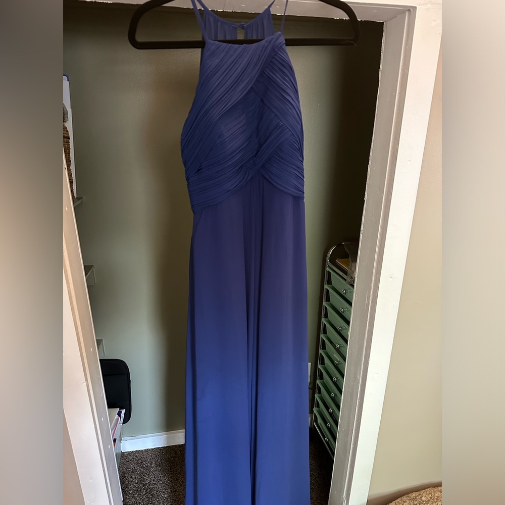 Evening Collective Navy Blue Long Dress